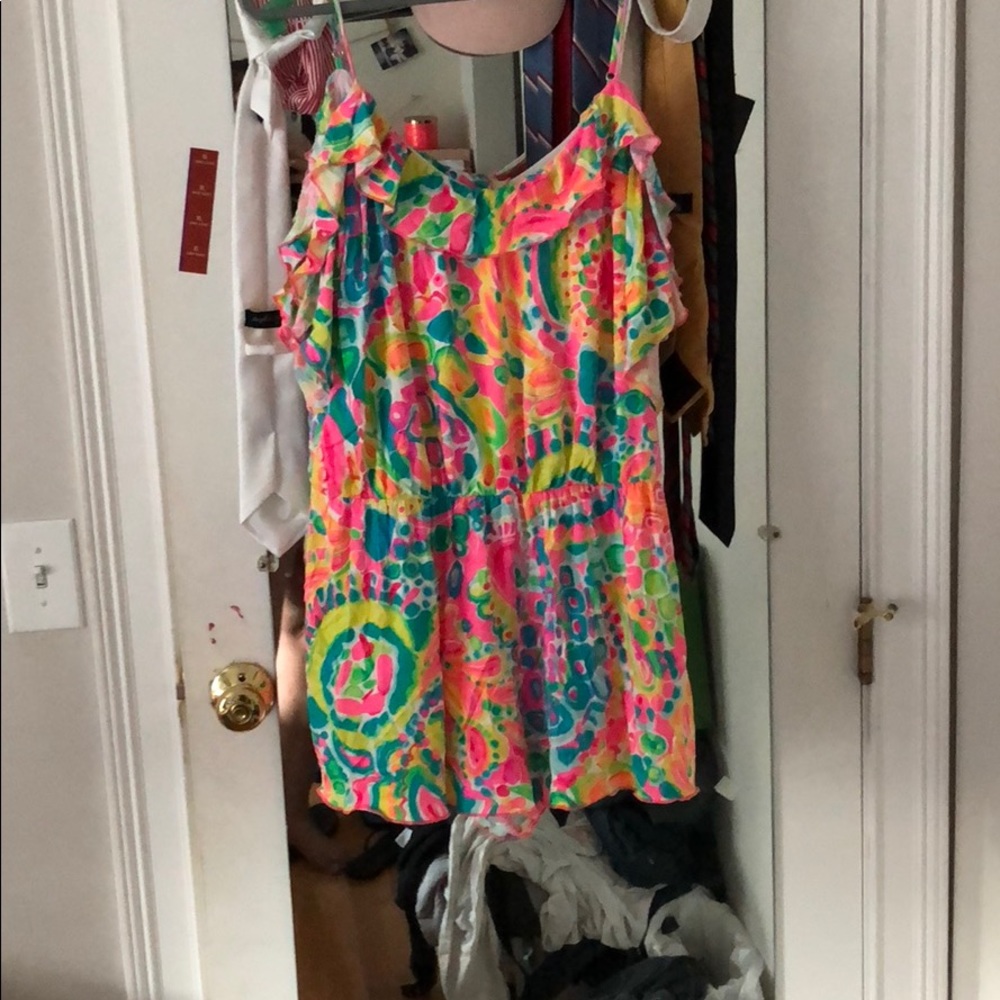 Lilly Pulitzer Cold Shoulder Romper